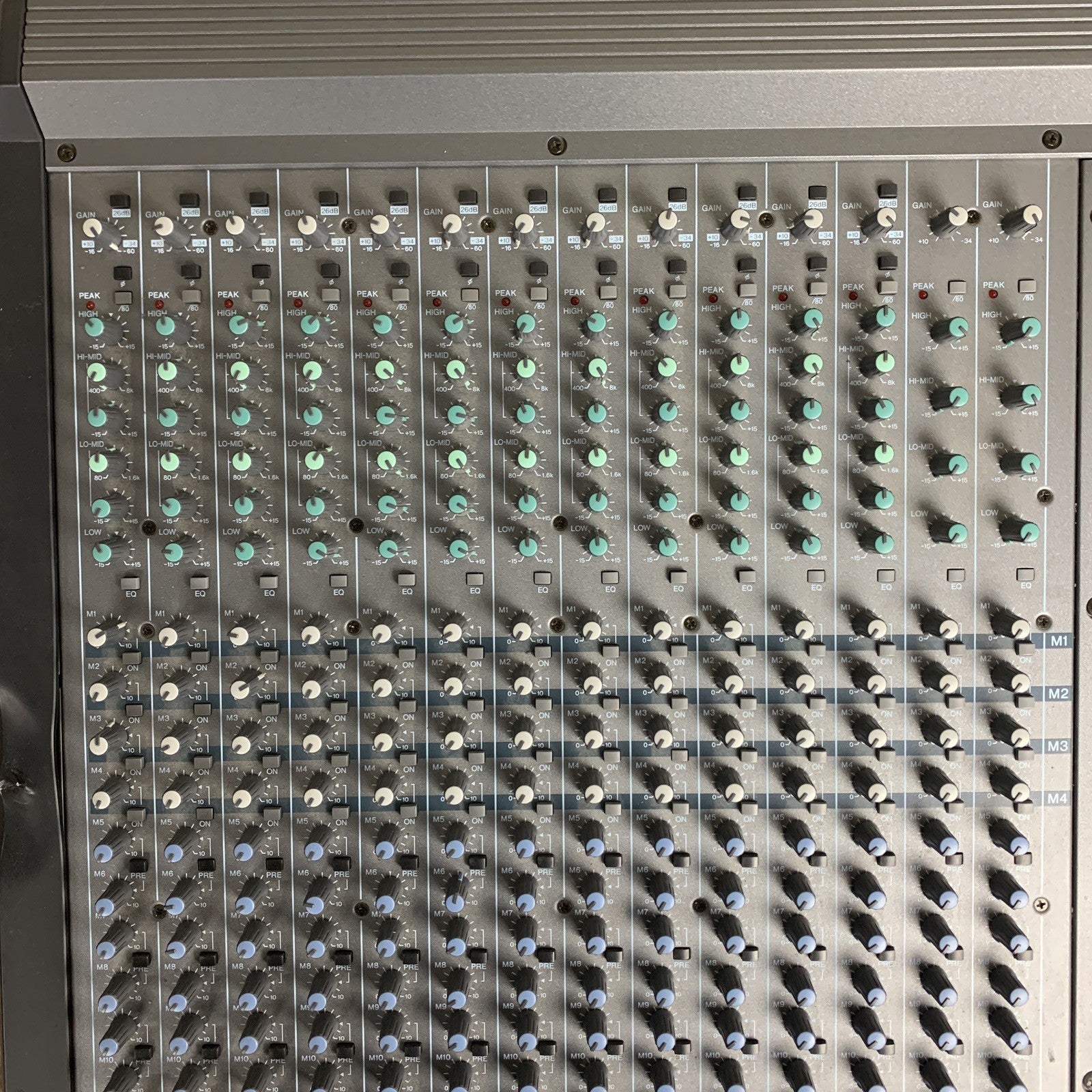 Yamaha Mixing Console MC24/12 XZ01 Tested w/ 2 Bad Lanes Parts and Repair