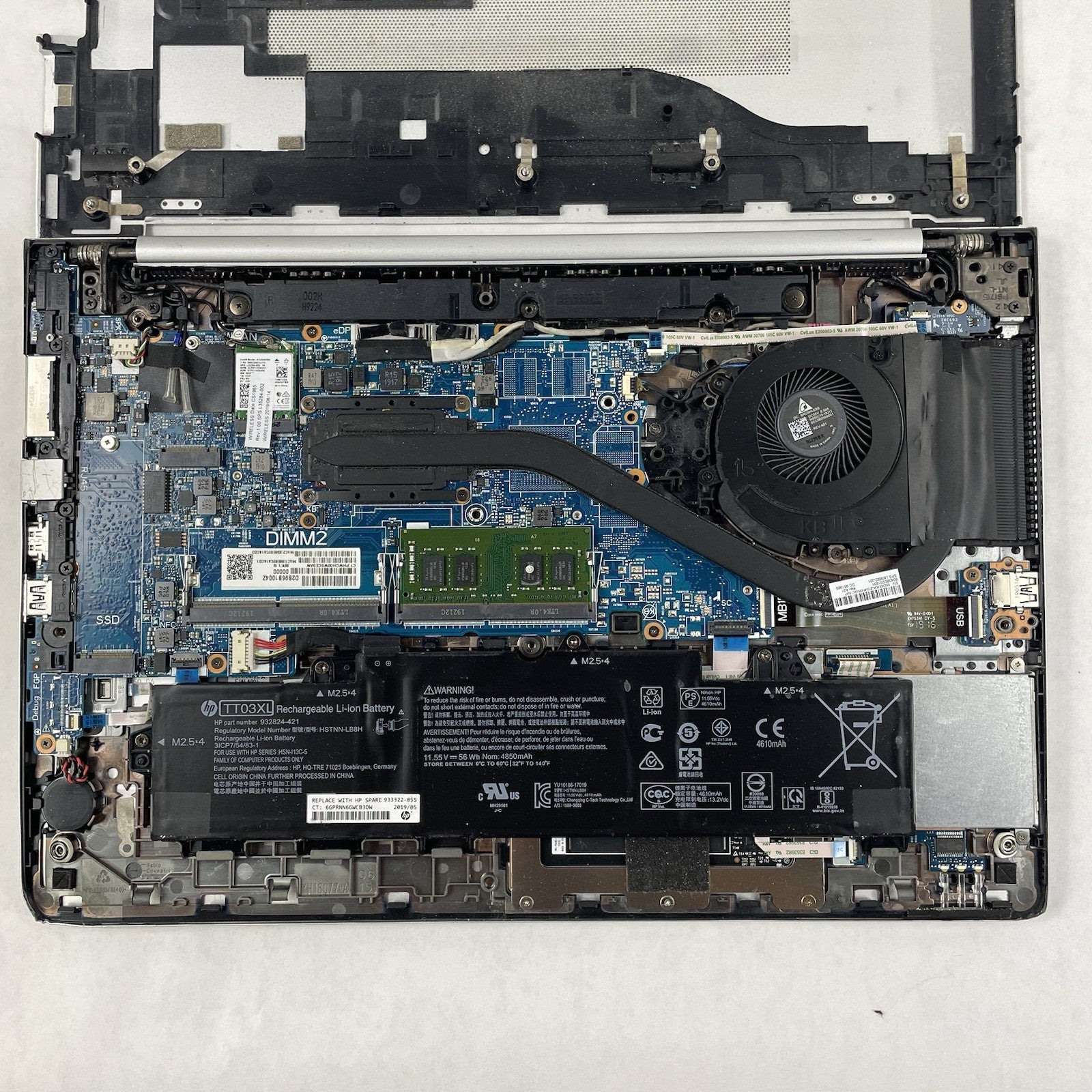 HP EliteBook 850 G6 15.6" i5-8365U 1.60 GHz 8 GB RAM No SSD/OS/AC - Bad Corner18