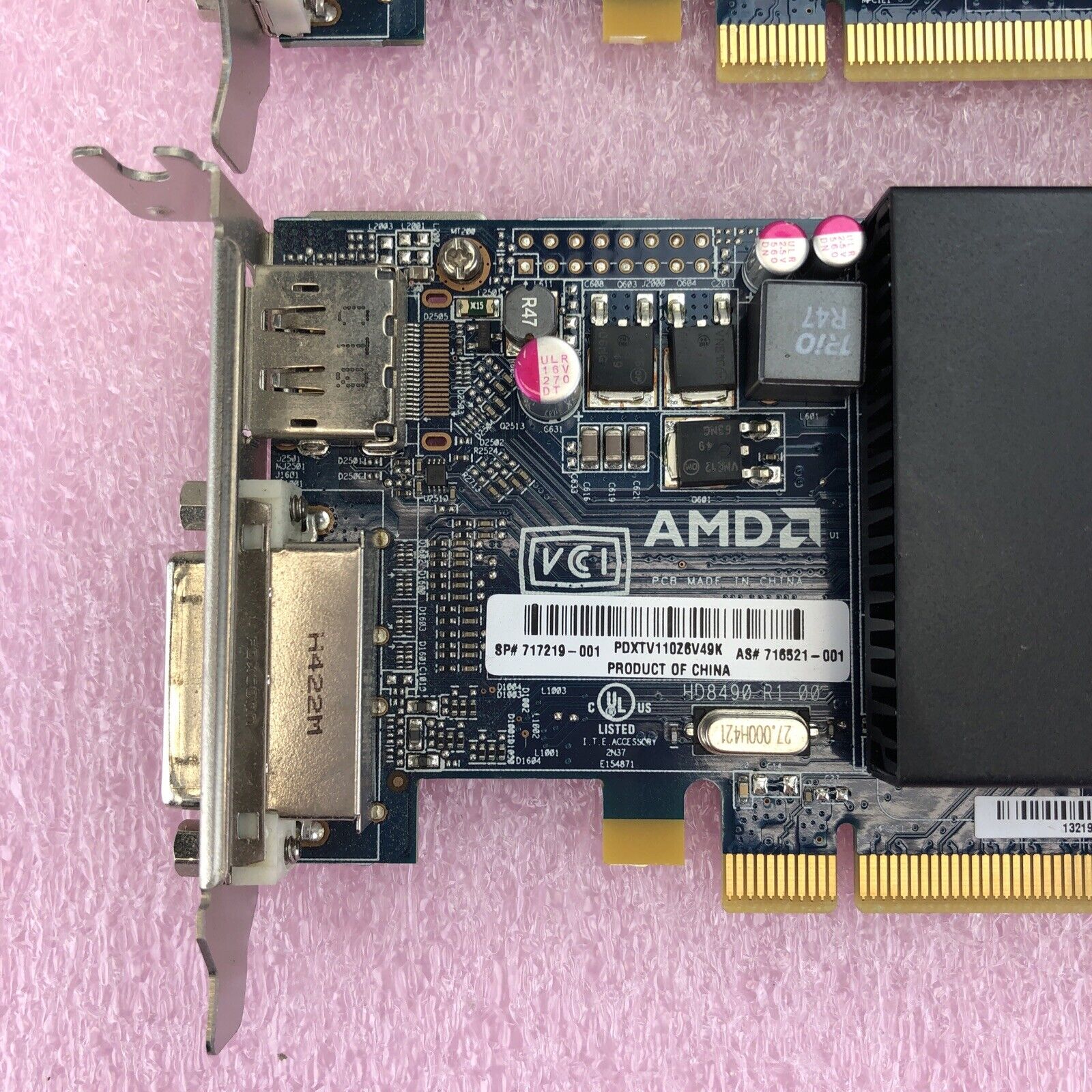 AMD Radeon ATI-102-C36952 1GB Display-Port/DVI 71219811H0G (Lot of 3)