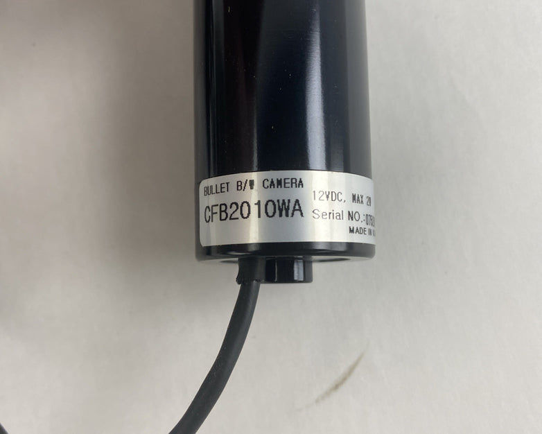 Bullet B/W CFB2010WA HI-Performance CCD Camera Untested
