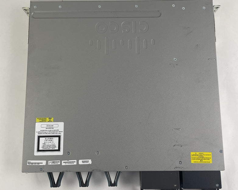 Cisco WS-C3850-48U-S V06 48-Port UPoE Switch  2x 1100W PSU Tested & Reset