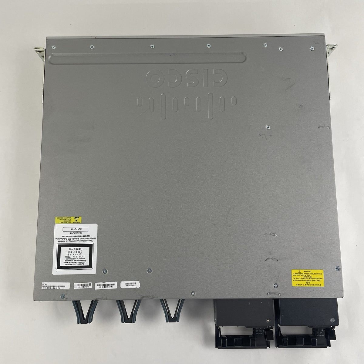 Cisco WS-C3850-48U-S V06 48-Port UPoE Switch  2x 1100W PSU Tested & Reset9