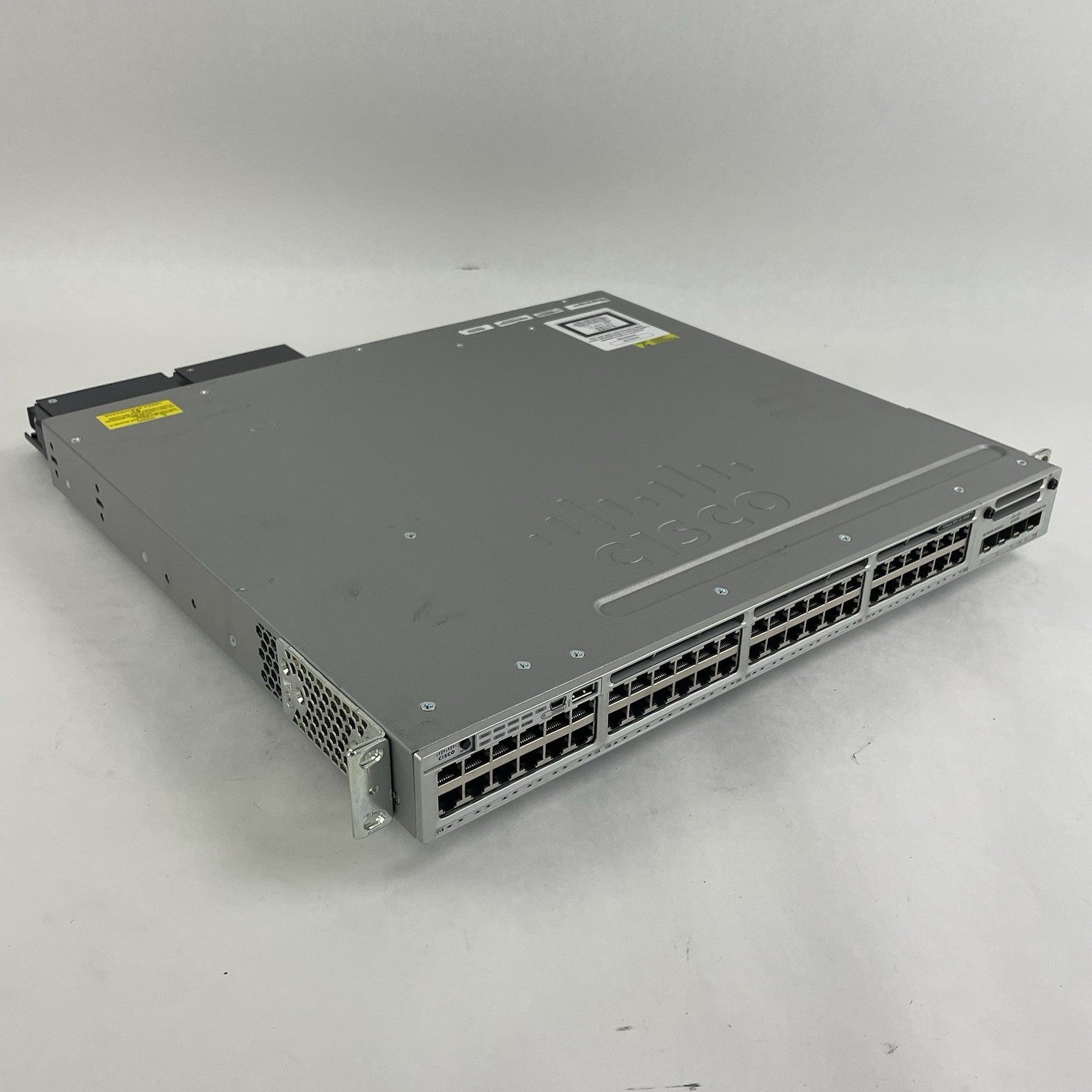 Cisco WS-C3850-48U-S V06 48-Port UPoE Switch  2x 1100W PSU Tested & Reset0