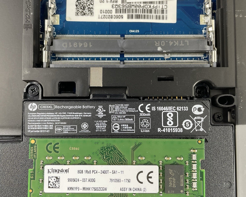 HP ProBook 640 G2 14" i5-6200U 2.30 GHz 8 GB RAM No SSD/OS/AC
