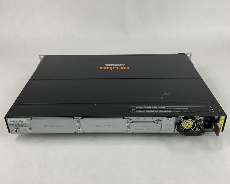 ARUBA J9729A 2920-48G 48 Port Switch W/Rack Ears Tested