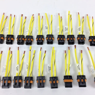 2 Pin 2 Way Boat Car Truck Electrical Connector 10G Wire Plugs (Lot of 20)