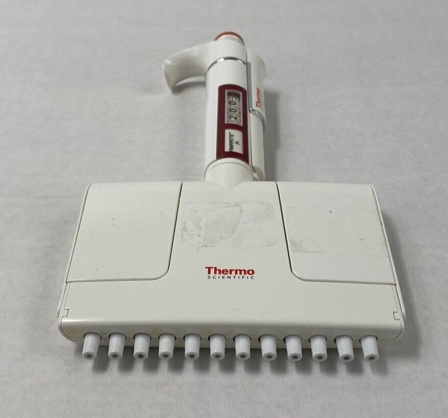 Thermo Finnpipette F1 30-300uL 12 Channel Multichannel Pipette
