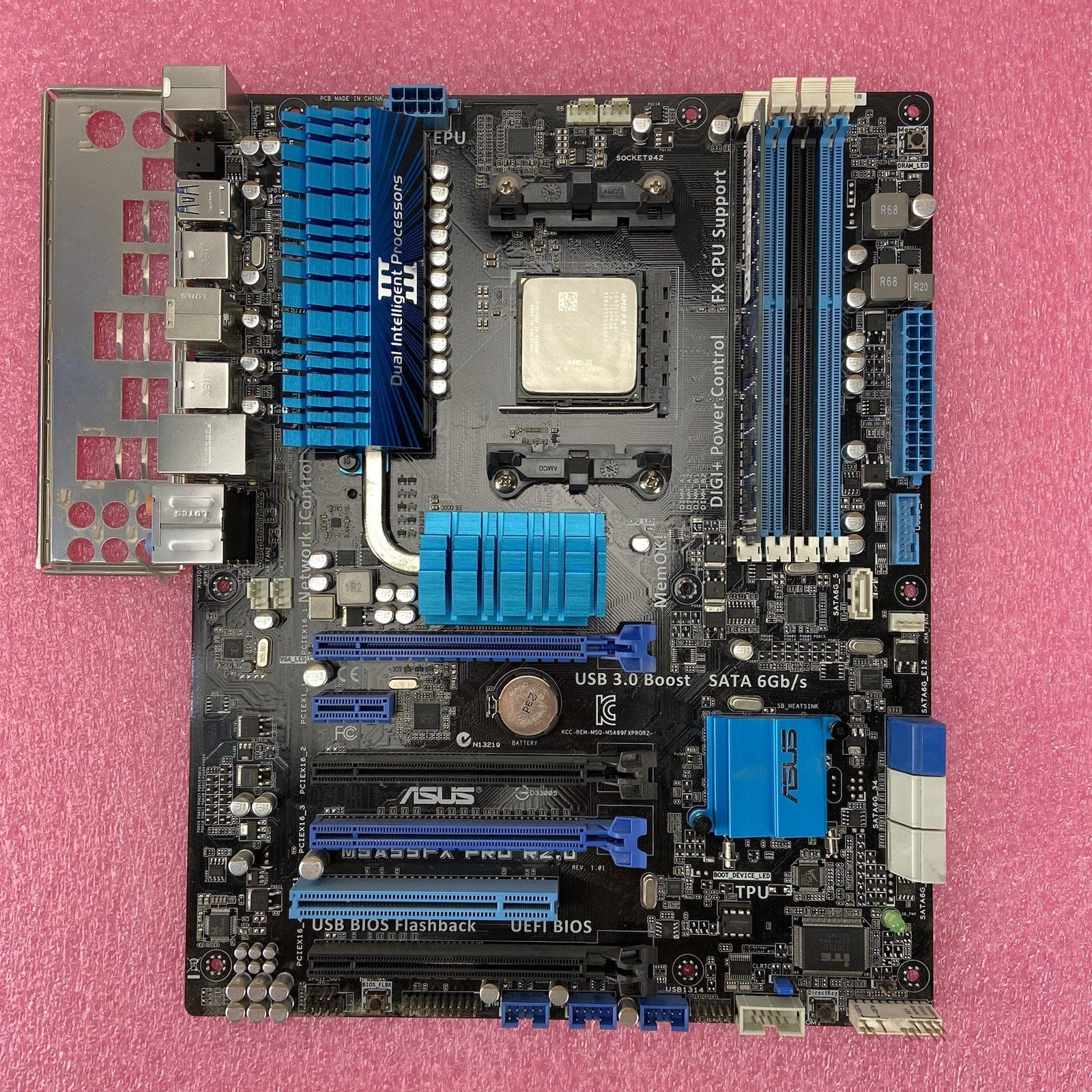 ASUS M5A99FX PRO 2.0 Motherboard AMD FX-8350 4GHz 4GB RAM w/IO Shield5