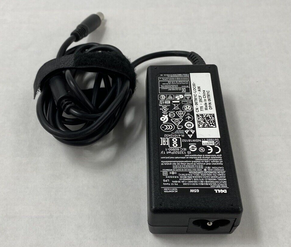 Lot of 4 Dell LA65NS2-01 19.5V 3.34A 65W AC Adapter