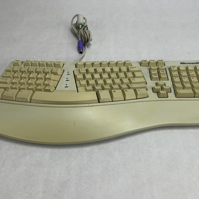 Microsoft E06301PS2 X03-51764 PS/2-Wired Ergonomic Mechanical Keyboard