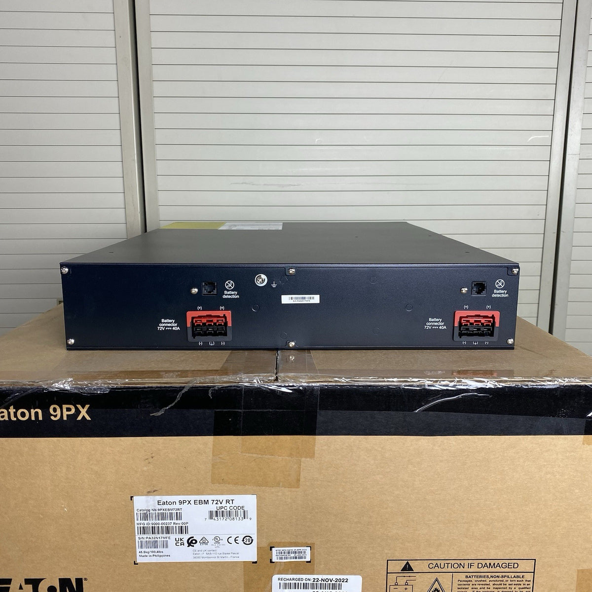 Eaton 9PXEB 9PX 72V Rack/Tower Extended Battery Module EBM 9PX Exp: 8/238