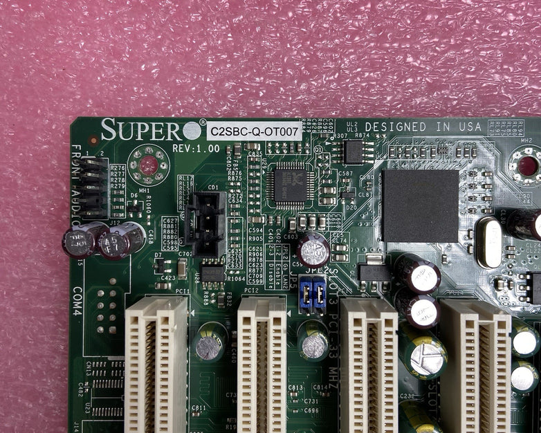 Supermicro C25BC-Q Motherboard Intel Core 2 Duo E8400 3GHz 4GB RAM w/Shield