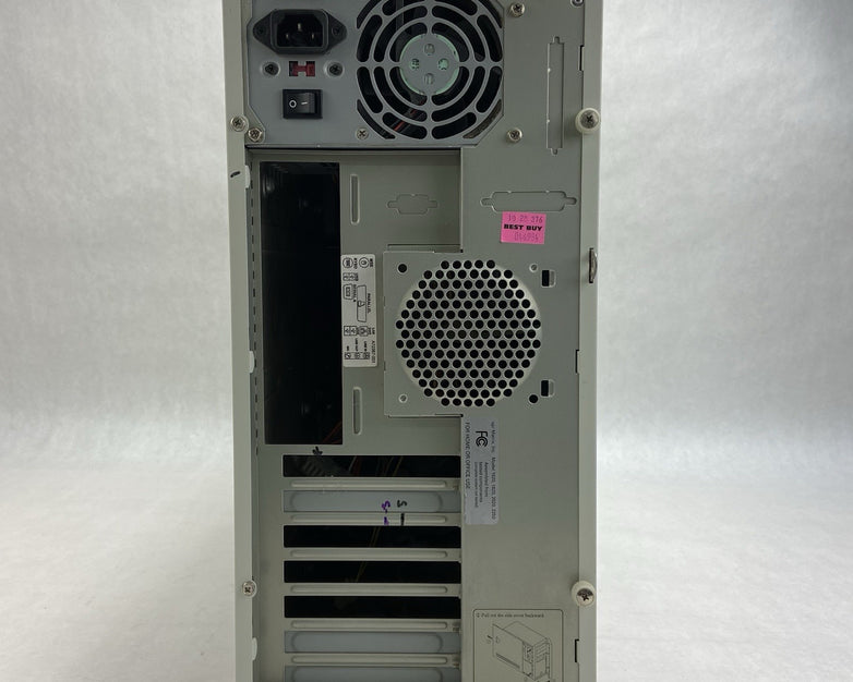 Vintage Unbranded Beige Mid Tower Computer Case PowerMan FSP300-60BTV 300W PSU
