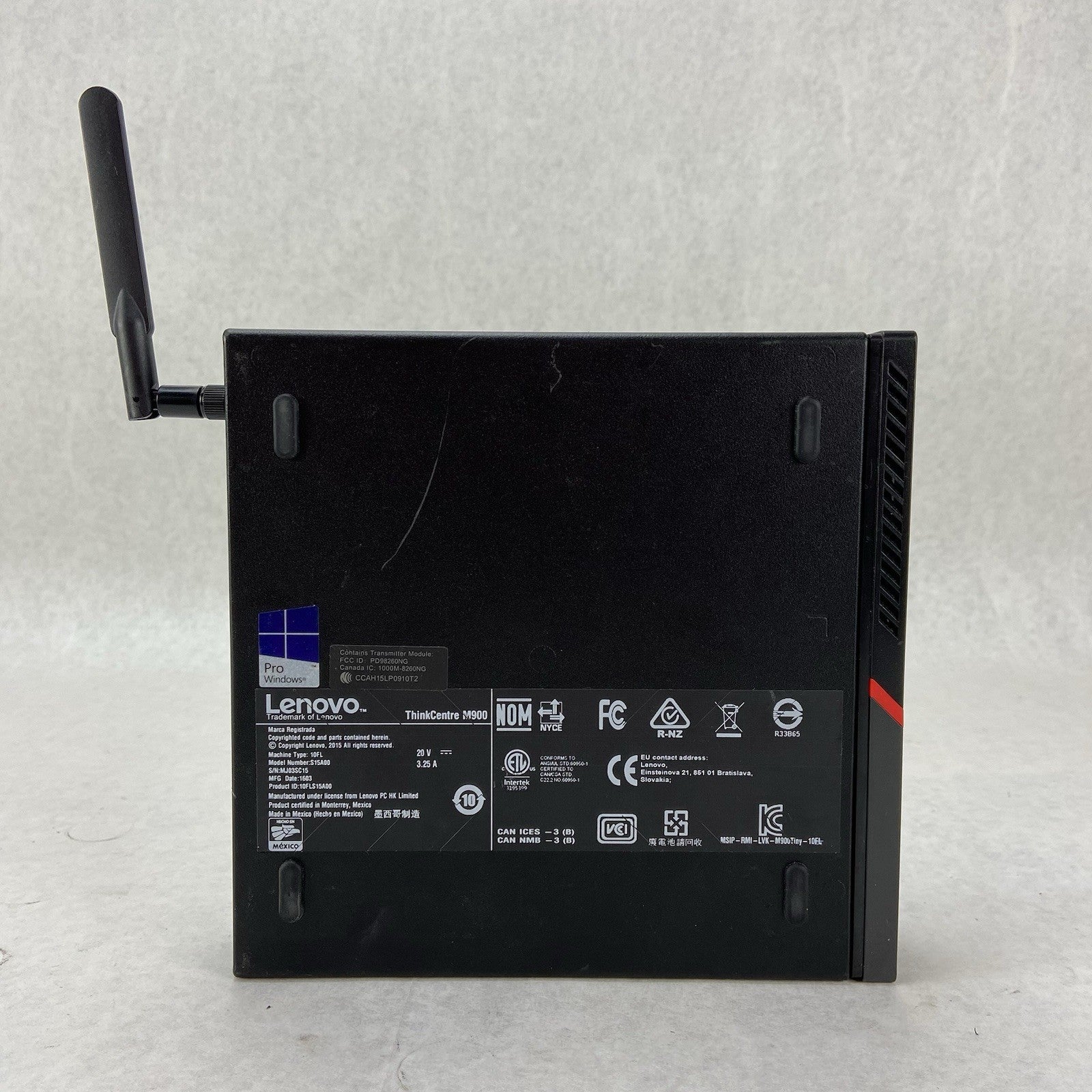 Lenovo ThinkCentre M900 Micro Intel Core i5-6500T 2.5GHz 8GB RAM No HDDOSAC4