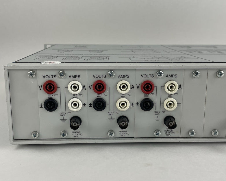 Magtrol 6530 3-Phase Power Analyzer Power Tested For Parts Missing Buttons