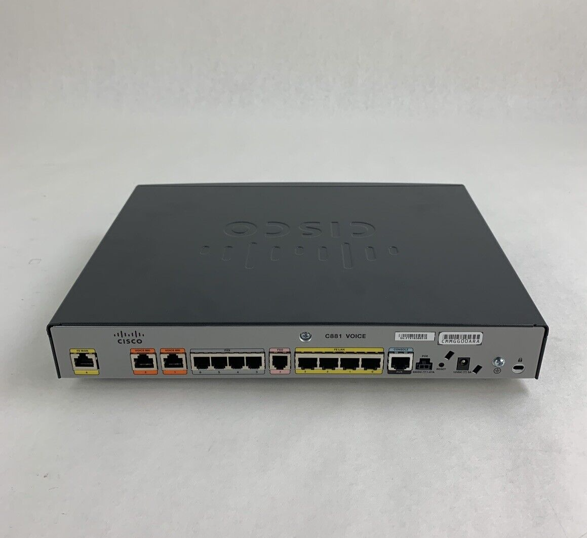 Cisco C881-V-K9 Ethernet Security Router with PSU Box Opened