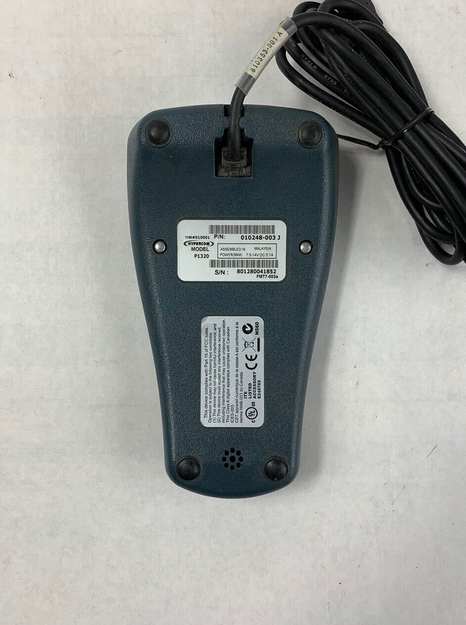 Hypercom P1320 Pinpad 010248-003 (Lot of 3)