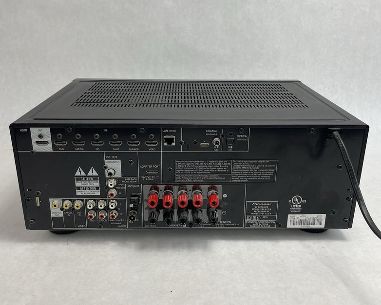 Pioneer VSX-822-K 5.1 Channel Network AV Receiver No Remote