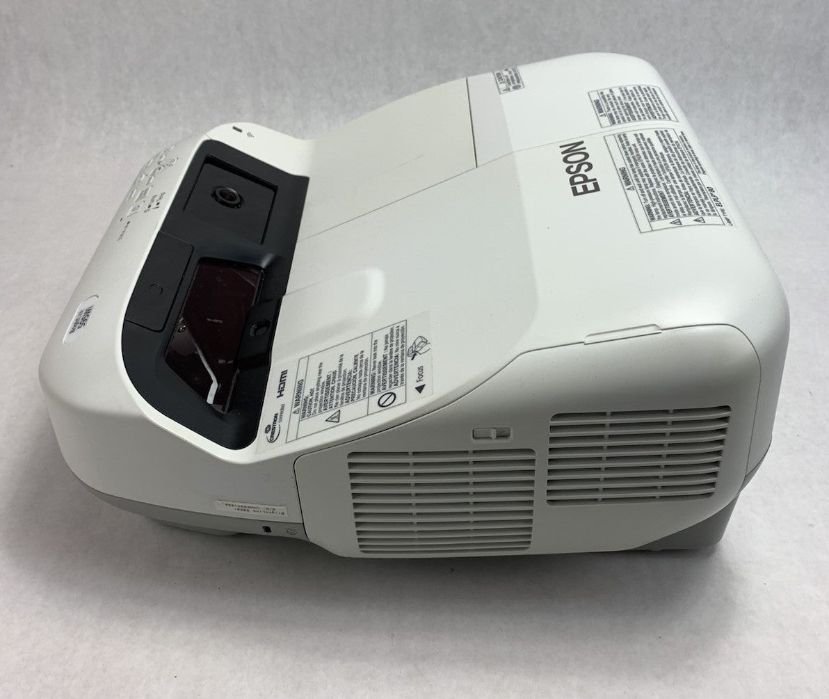 Epson BrightLink 595Wi H599A LCD Lamp Projector 3133 Lamp Hours - No Remote4