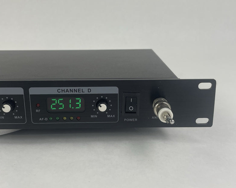 GTD Audio G 380 Wireless Rackmount Receiver Untested No Power Cord
