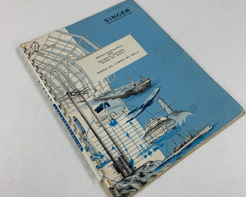 Singer 1-500783-166 Biconical Antenna 94455-1 Instruction Manual