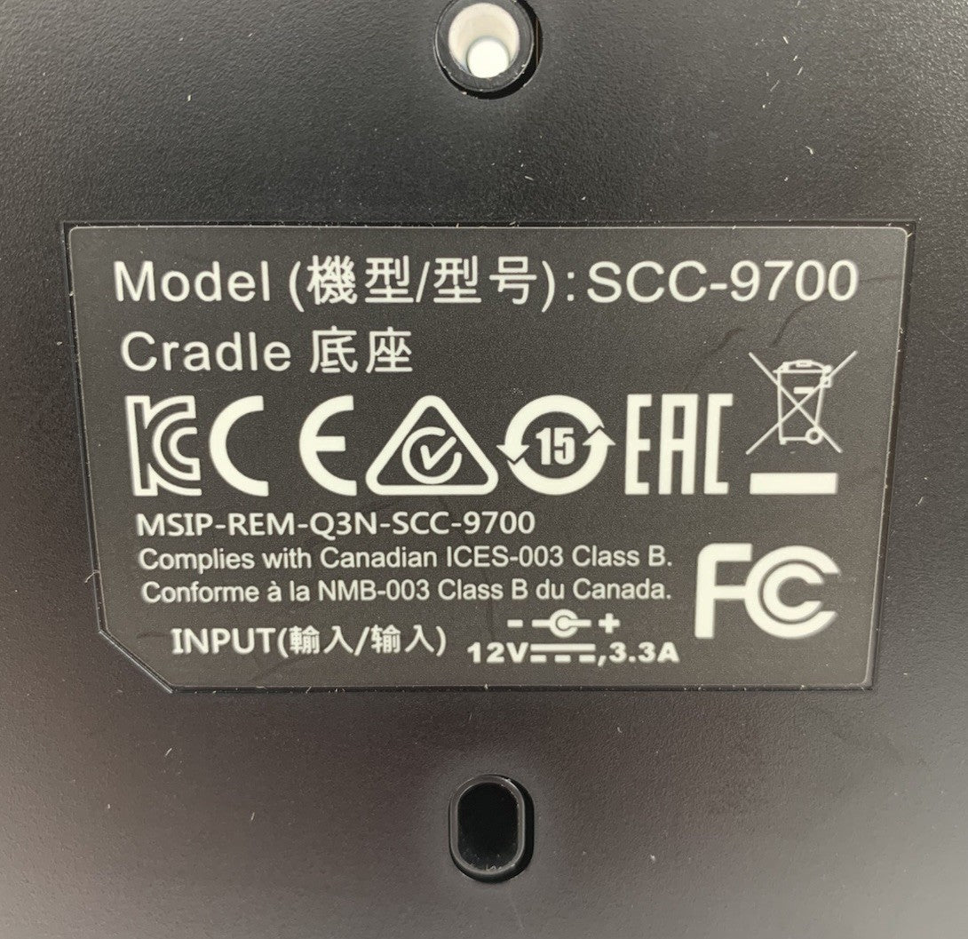 CipherLab SCC-9700 Single Cradle Charging Dock - No AC Adapter8