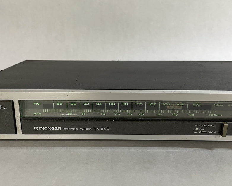 Pioneer TX-540 Stereo Tuner Tested