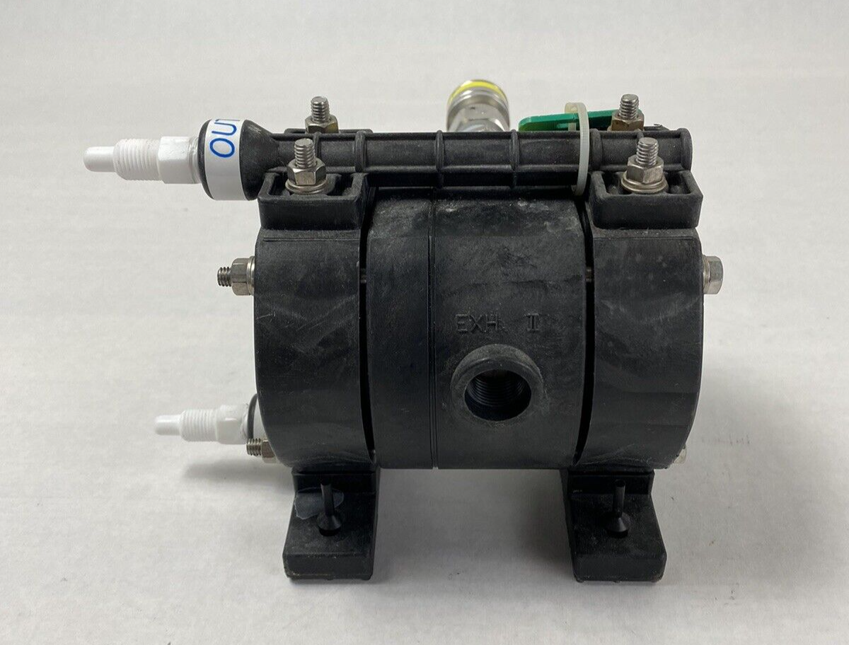 YAMADA NDP-5FVT No. 852064 Air Powered Double Diaphragm Pump Untested