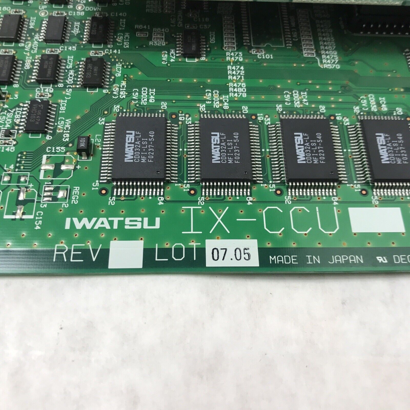 Iwatsu ADIX IX-CCU Central Control Unit Circuit Card