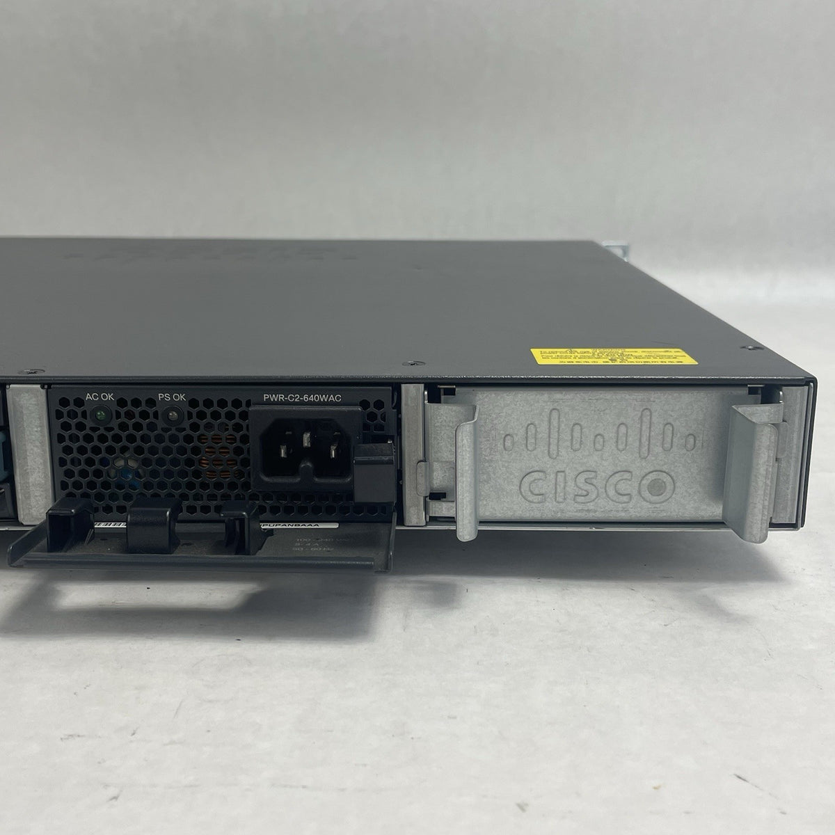 Cisco WS-C3650-48PS-S V02 Tested & Reset 1X PSU8