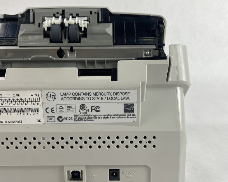Fujitsu fi-6130Z Document Scanner Parts and Repair Lot of 2