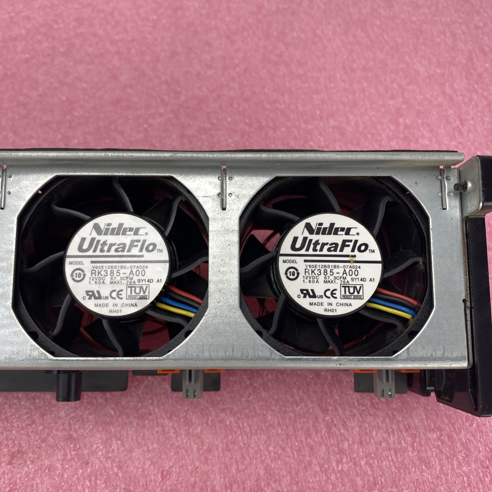 Dell R710 GY080 Power Edge 5 Cooling Fan Slots Missing 1 Fan Untested5