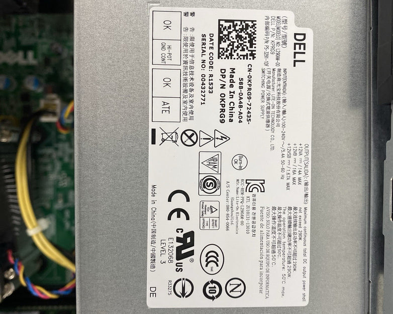 Dell Precision T1700 MT Intel Xeon E3-1226 v3 3.3GHz 8GB RAM No HDD No OS