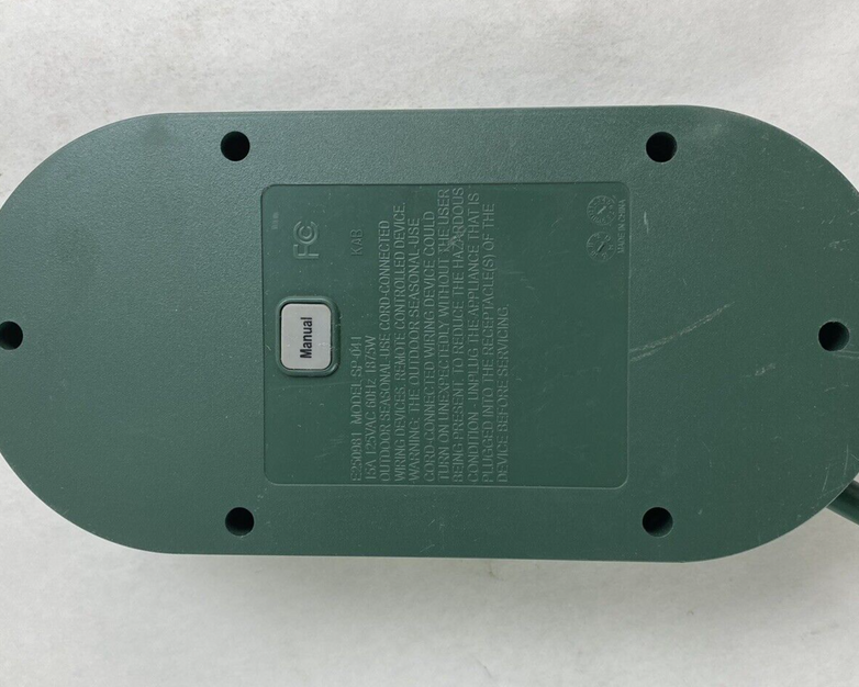 Power Stake Outdoor 6 Outlet Model SP-041 15A 125VAC 60Hz 1875W Tested