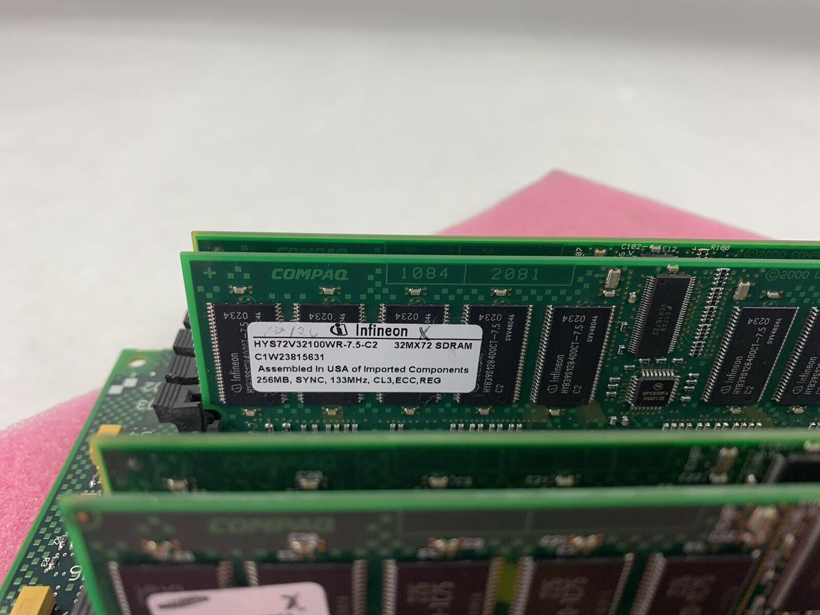 HP Compaq DEC ES45 54-30348-02 A03 ALPHA Server Memory Riser With 4x 256MB DIMMs