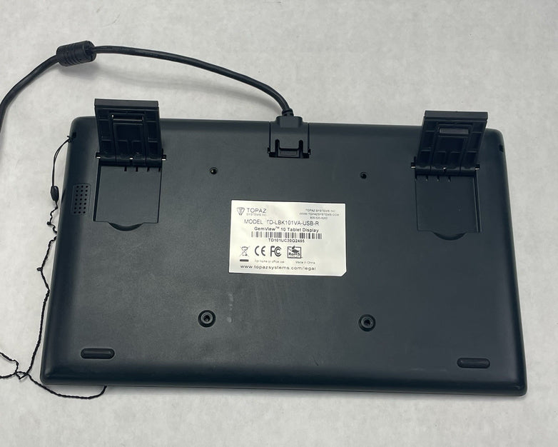 Topaz TD-LBK101VA-USB-R USB Signature Terminal Power Tested