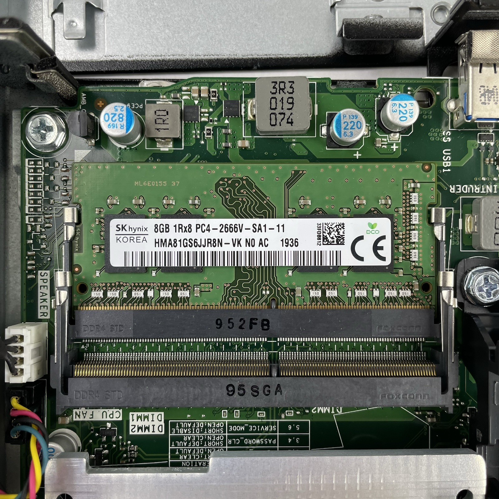 Dell Optiplex 3070 Micro i5-9500T 2.20 GHz 8 GB RAM No W/AC SSD/OS15