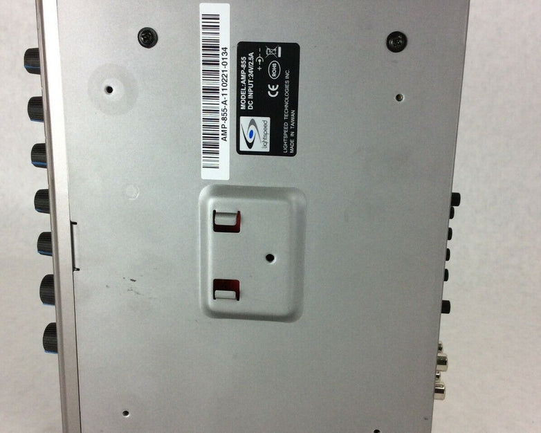 Lightspeed AMP-855 CAT855 Classroom Audio System TESTED No Bundled PSU
