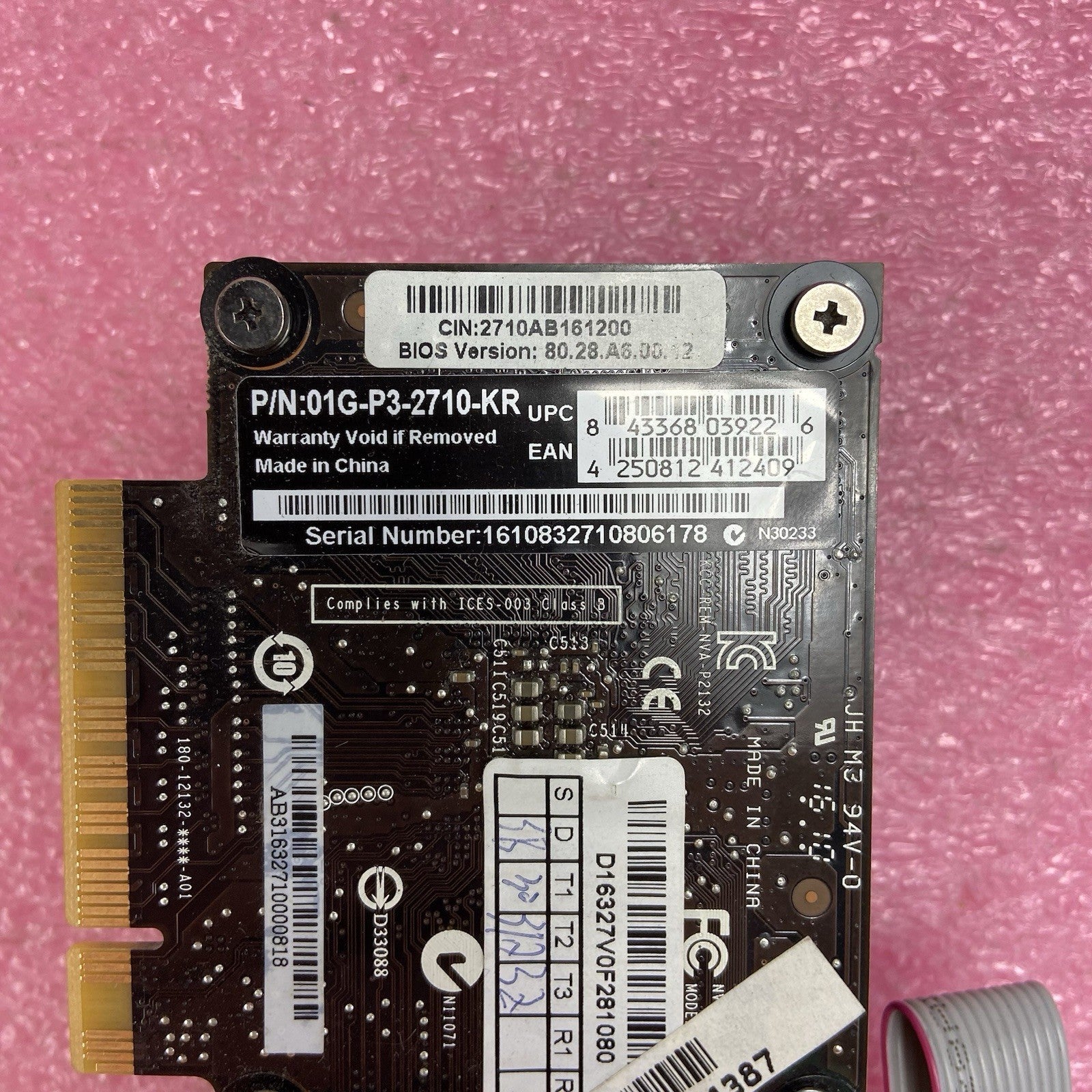 EVGA Nvidia GT710 01G-P3-2710-KR PCIe Graphics Card Passive Cooler4