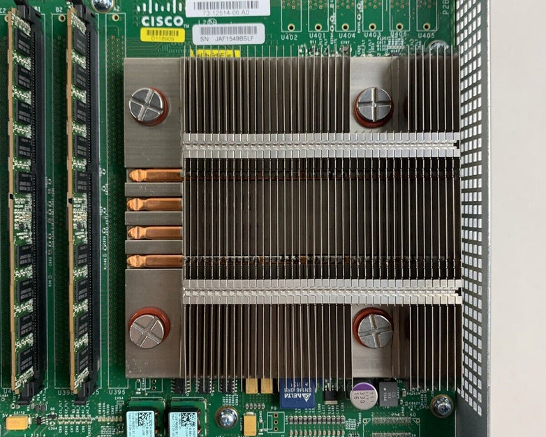 Cisco ASA 5585 8-Port GbE Firewall Security Appliance 2x 5580-X SSP-10 Mod Cards