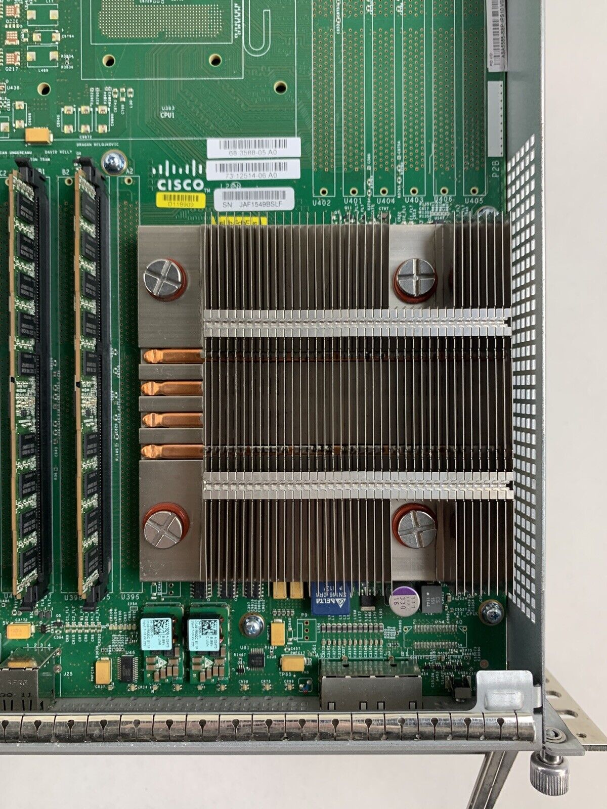 Cisco ASA 5585 8-Port GbE Firewall Security Appliance 2x 5580-X SSP-10 Mod Cards
