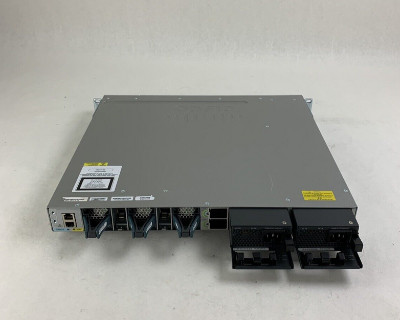 Cisco Catalyst WS-C3850-48PW-S 48 Port Ethernet Switch C3850-NM-4-1G Tested