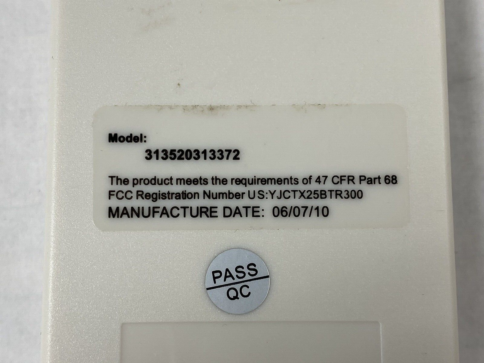 Philips Model 313520313372 Flashing Light Amplified Ringer