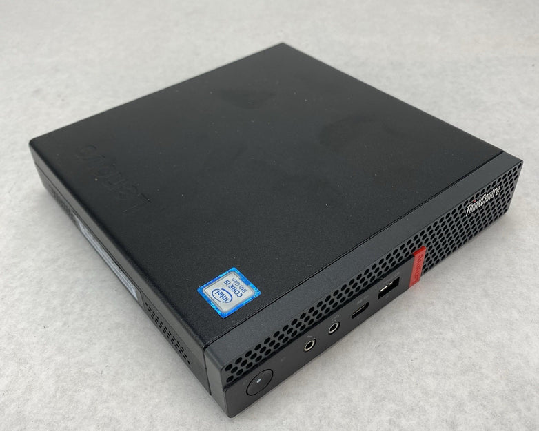 Lenovo ThinkCentre M720Q Micro Intel i5-8500T 2.10 GHz 8 GB RAM No HDD/OS/AC