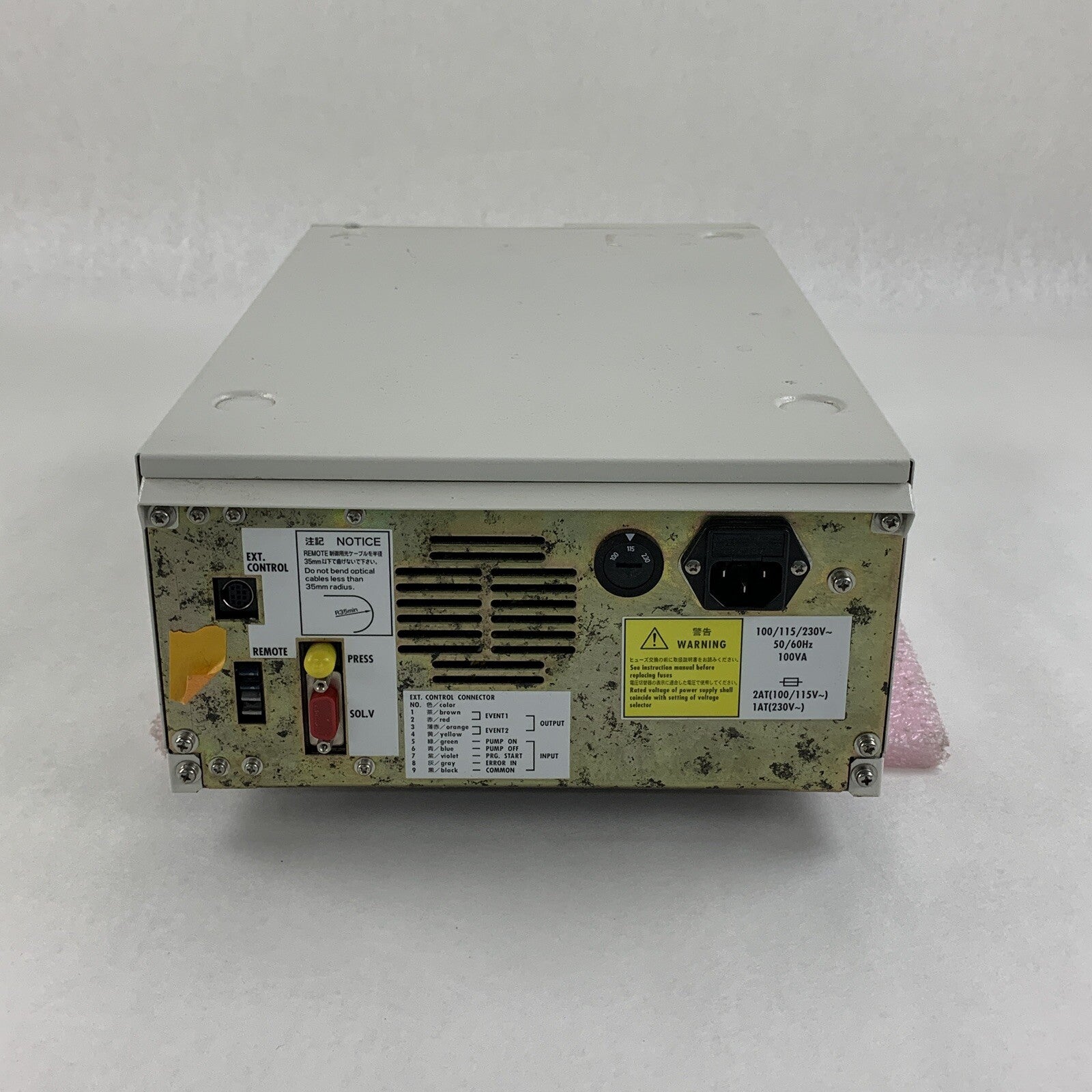 ESA Liquid Chromatography Pump Power Tested