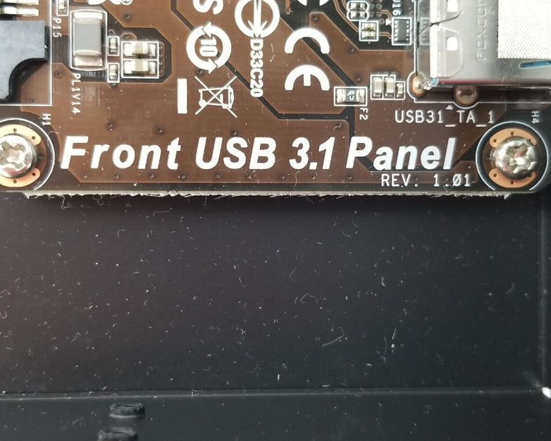ASRock 80-CXG5C0-1A12 Front USB 3.1 Panel