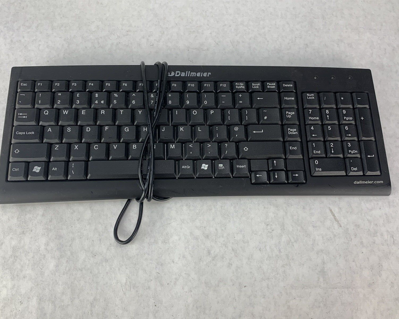 Dallmeier 12775 USB Wired Keyboard Keysonic EAR888-62976468