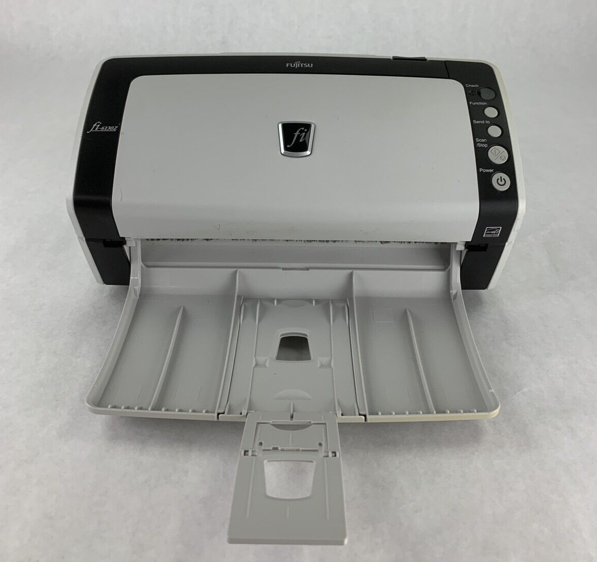 Fujitsu fi-6130z Duplex Color Sheet-Fed Document Scanner Tested No Paper Guide
