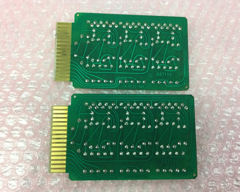 Gettys Module No. 44-0035-00 Circuit Board (Lot of 2)