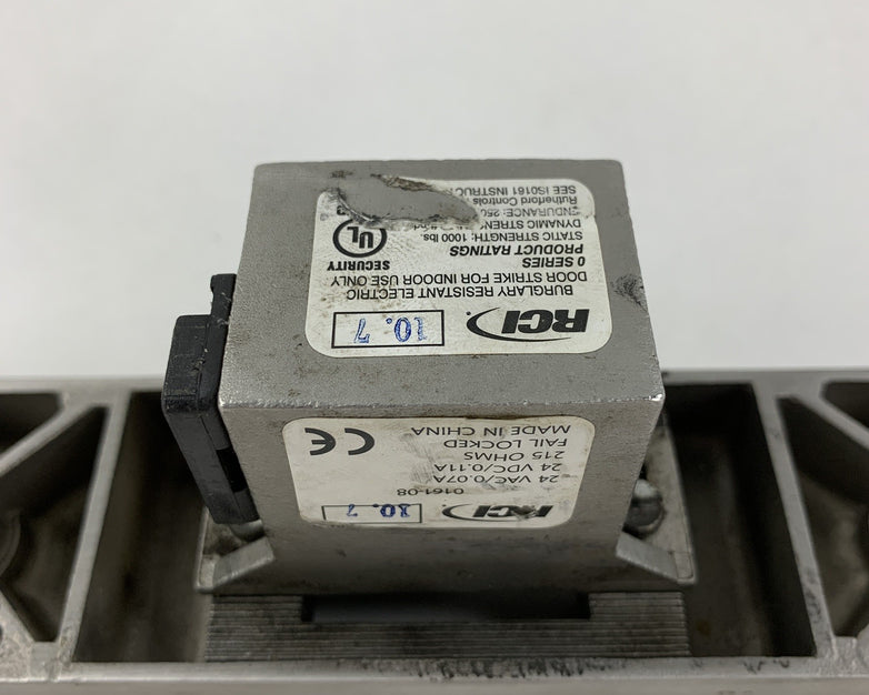 RCI 0161-08 0161x08x32D Stainless Steel Electric Strike Plate 24V AC/DC Used
